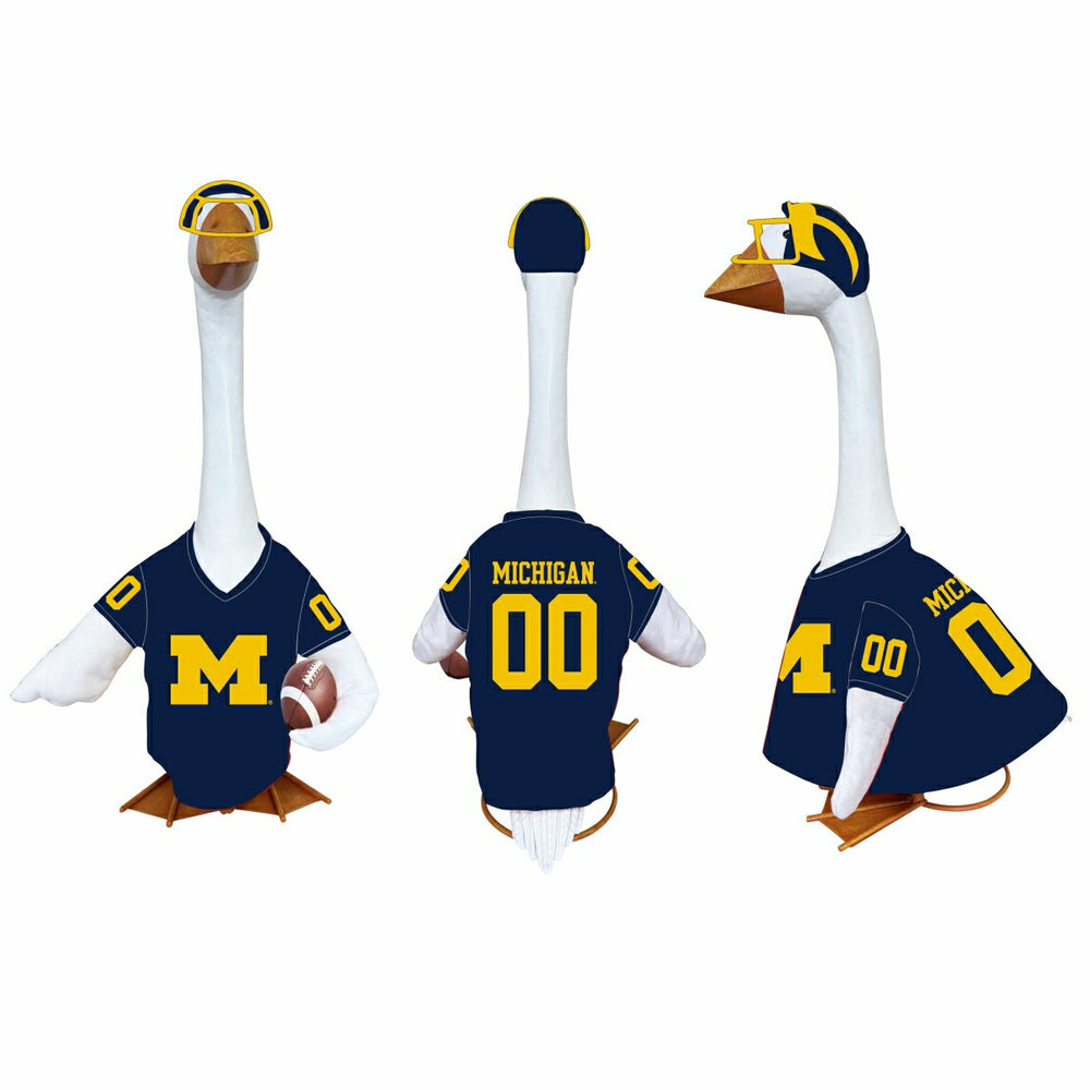 University Of Michigan Sports Porch Goose Uniform