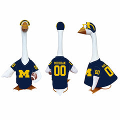 University Of Michigan Sports Porch Goose Uniform