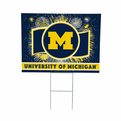 University Of Michigan Yard Sign, Patriotic