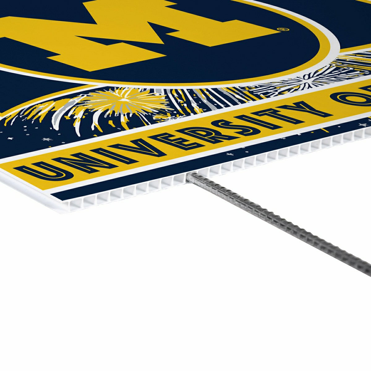 University Of Michigan Yard Sign, Patriotic