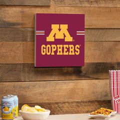 University of Minnesota Wood Wall Sign, 12x12