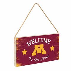 University of Minnesota Wood Wall Sign, 6x11