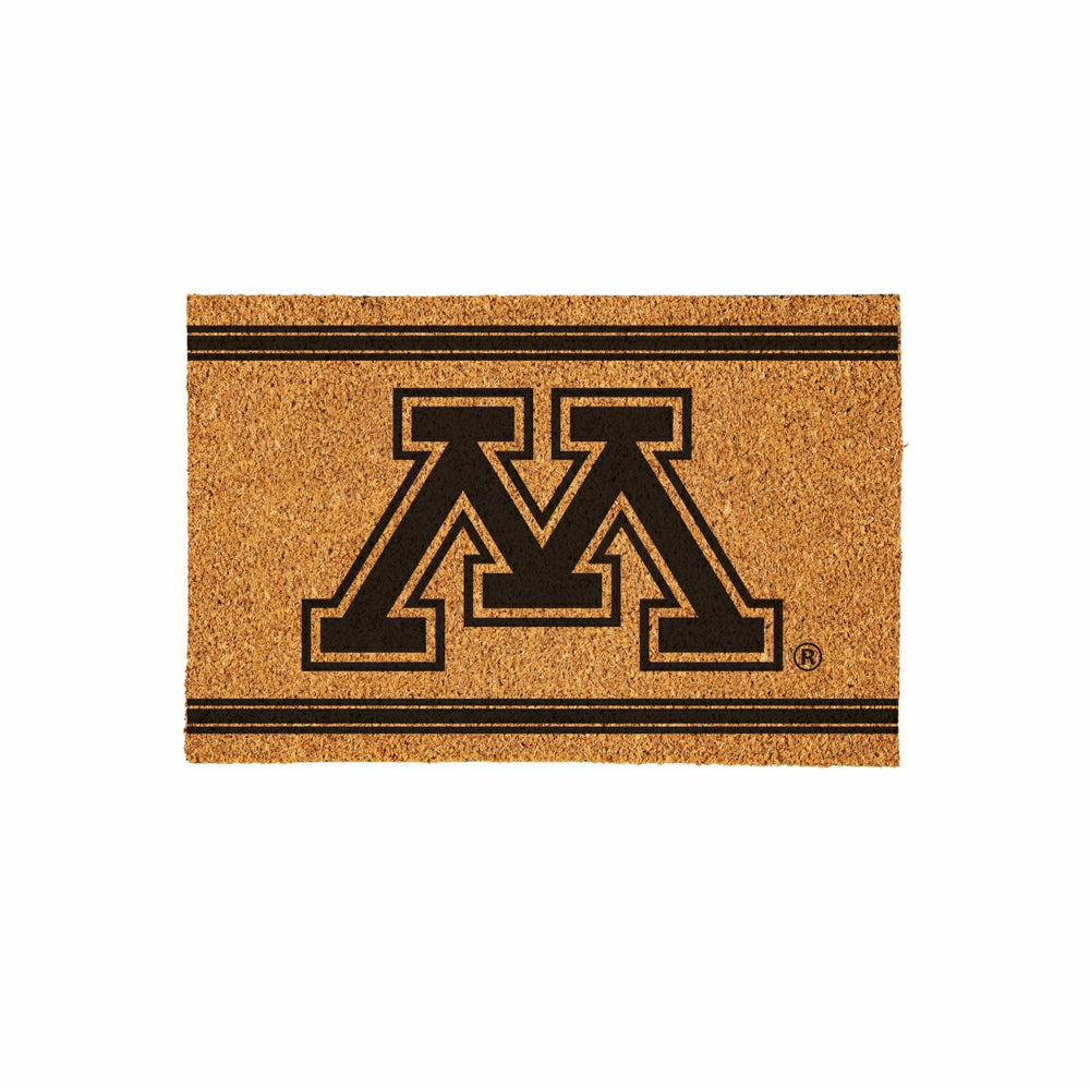 University of Minnesota Large One Color Coir Mat, 36"x24"