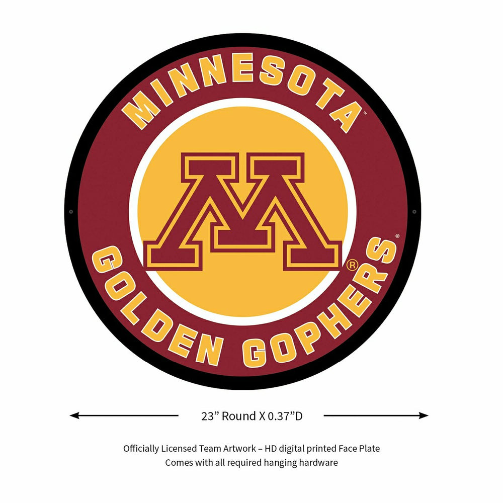 LED Wall Decor, Round, University of Minnesota