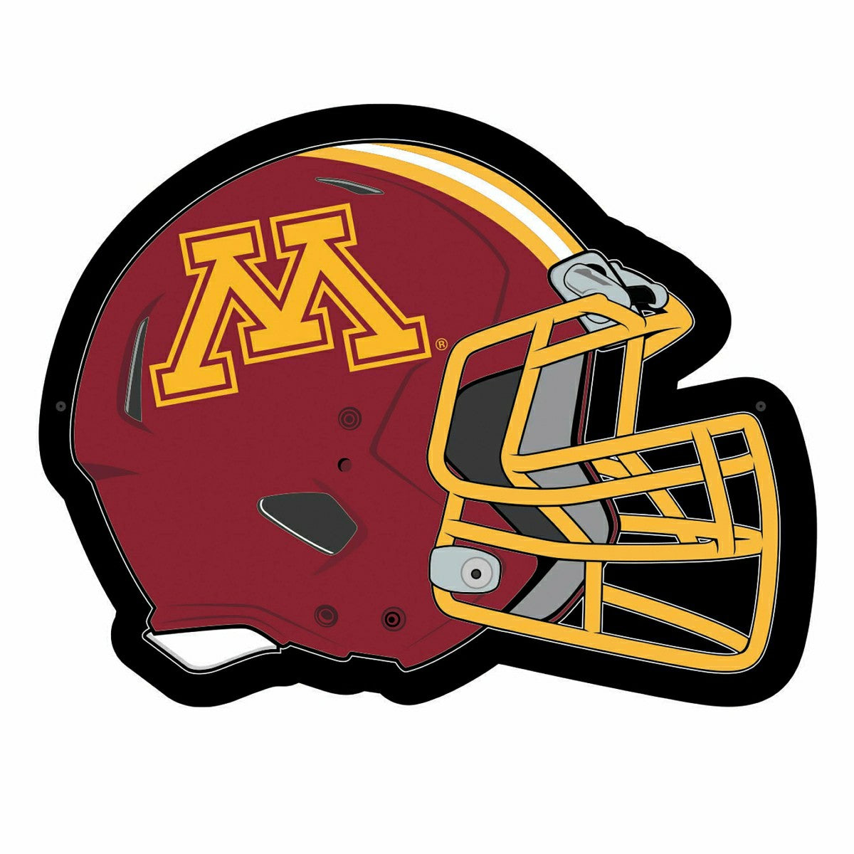 LED Wall Decor, Helmet, University of Minnesota