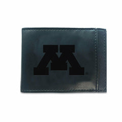 Front Pocket Wallet w/ RFID Blocking, University of Minnesota, Black