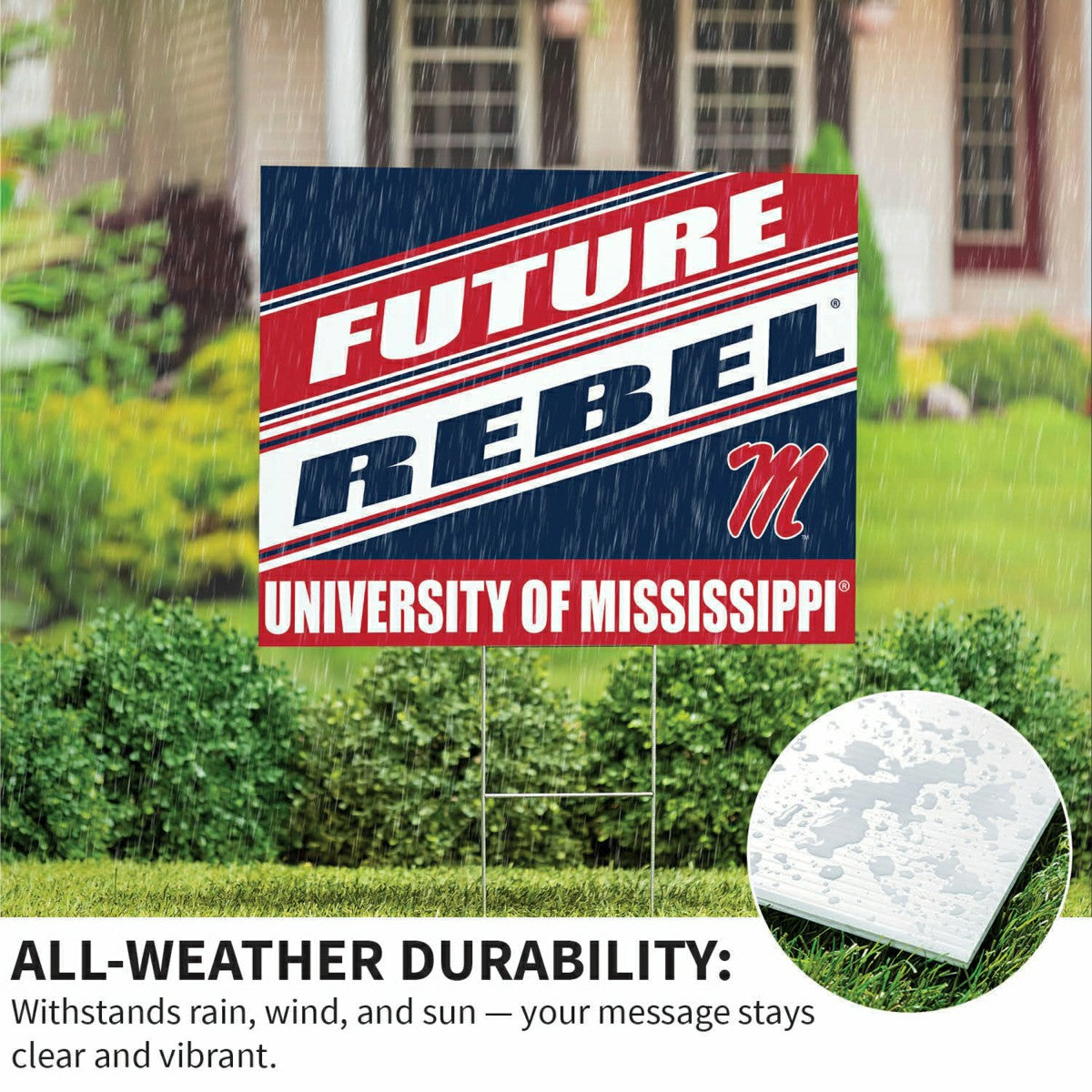University of Mississippi Coroplast Yard Sign, Future Student
