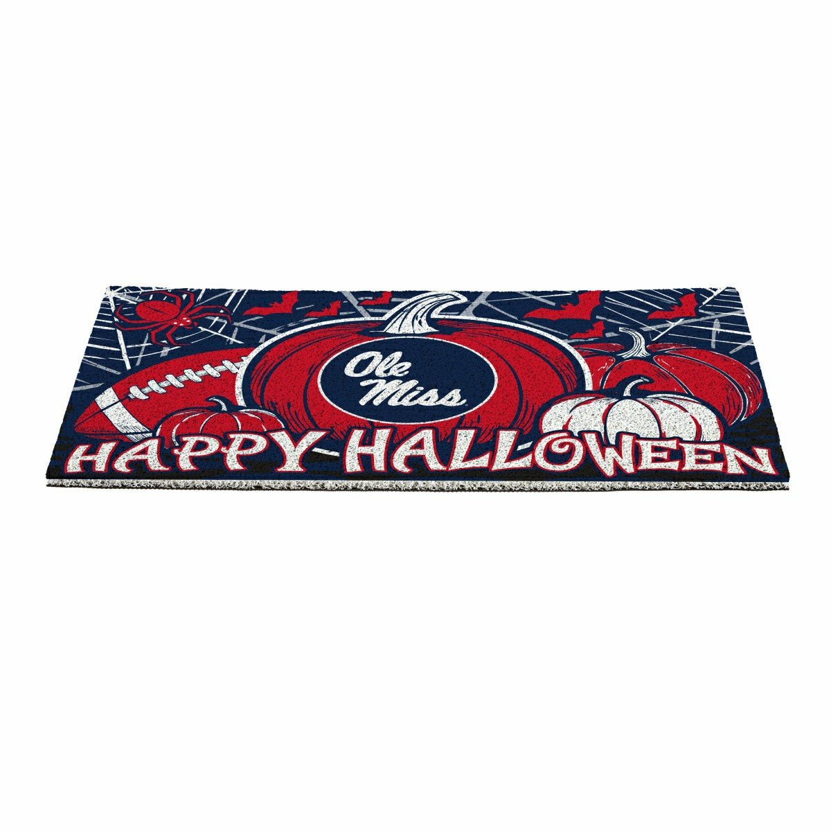 University of Mississippi Halloween PVC Mat, 28"x16"