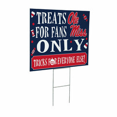University of Mississippi Yard Sign, Halloween Treats for Fans