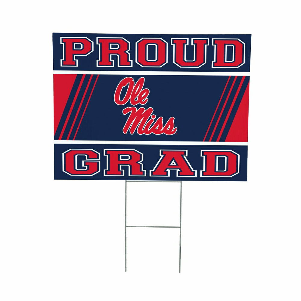 University of Mississippi Coroplast Yard Sign Graduate
