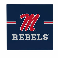 University of Mississippi Wood Wall Sign, 12x12