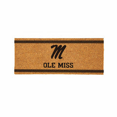 University of Mississippi Extra Large One Color Coir Mat, 60"x24"