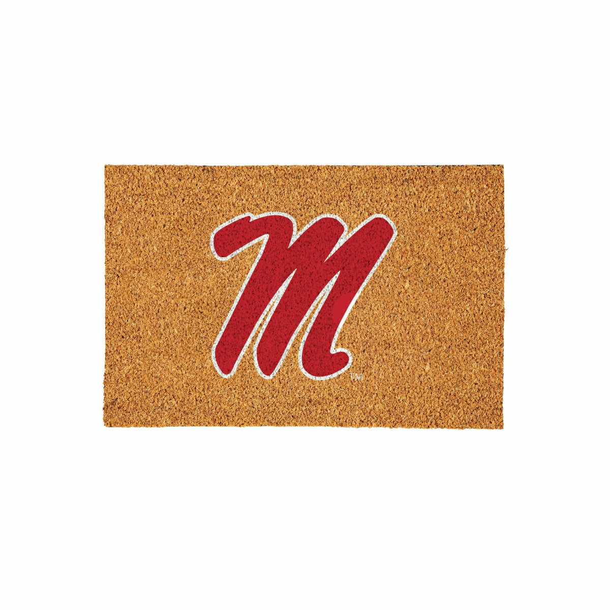 University of Mississippi Large Full Color Coir Mat, 36"x24"