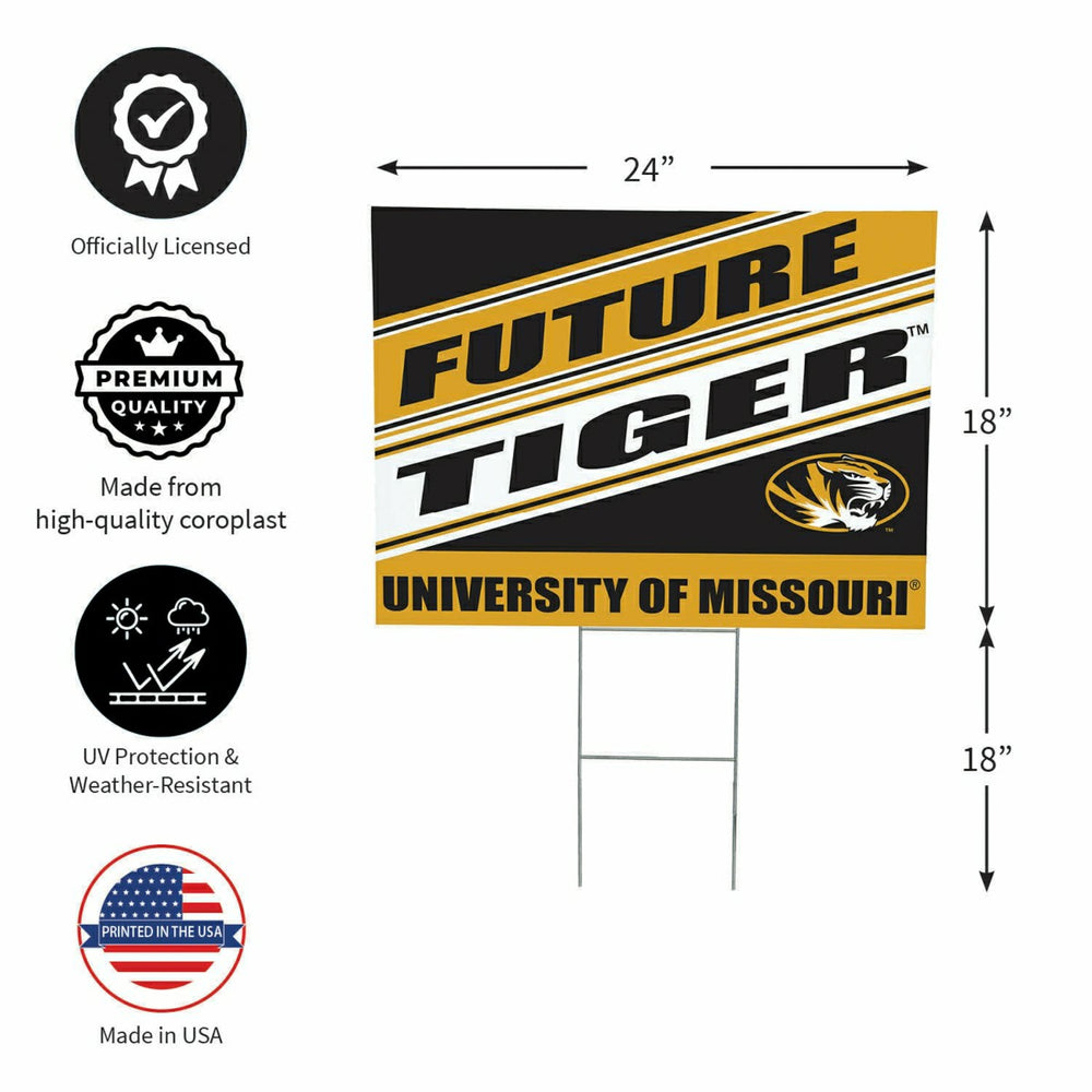 University of Missouri Coroplast Yard Sign, Future Student