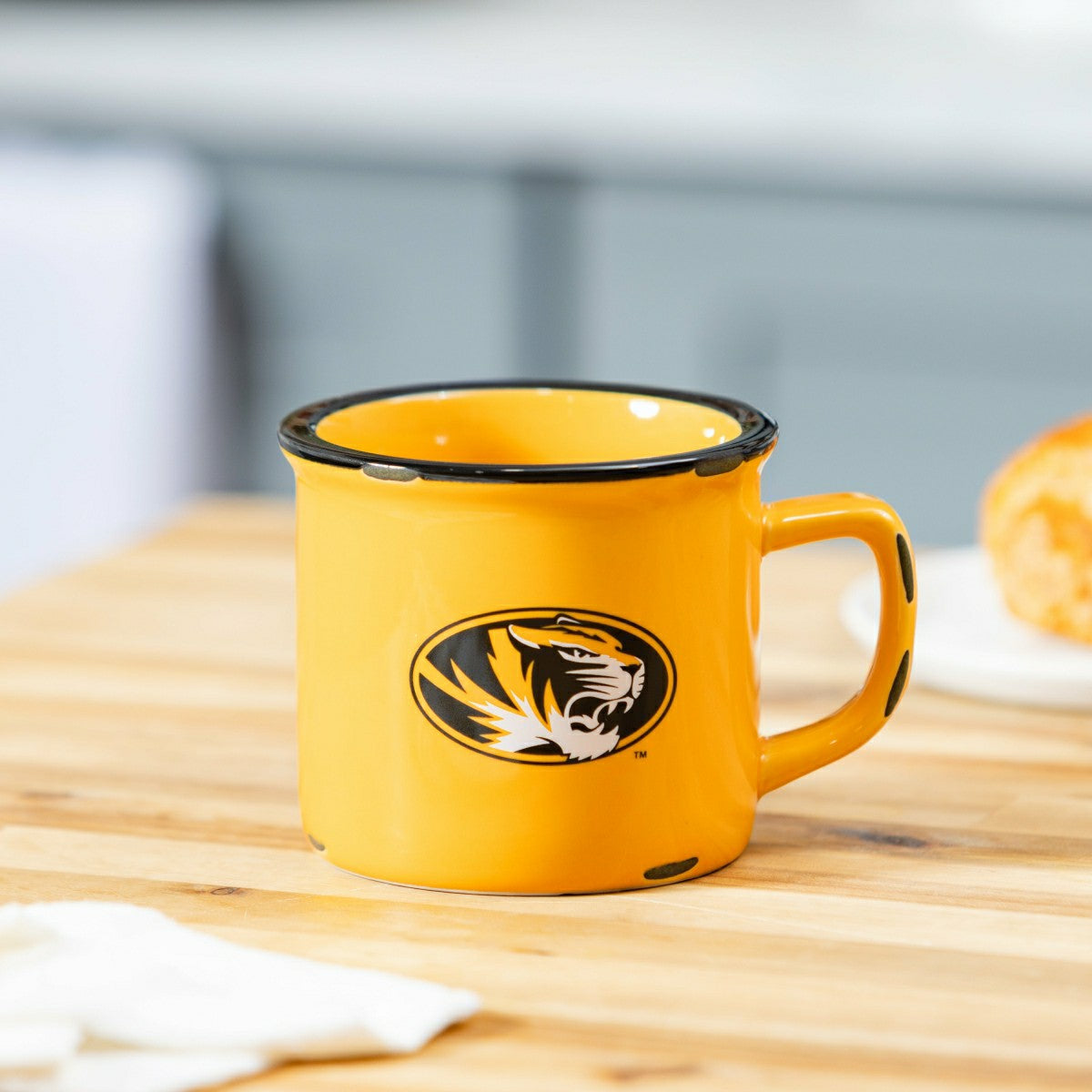 University of Missouri Ceramic Camp Cup with Enamel Finish, 14oz