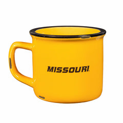 University of Missouri Ceramic Camp Cup with Enamel Finish, 14oz