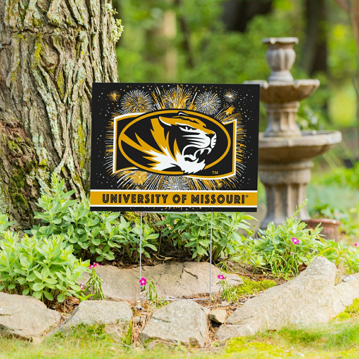 University of Missouri Yard Sign, Patriotic