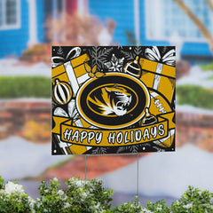 University of Missouri Yard Sign, Holiday