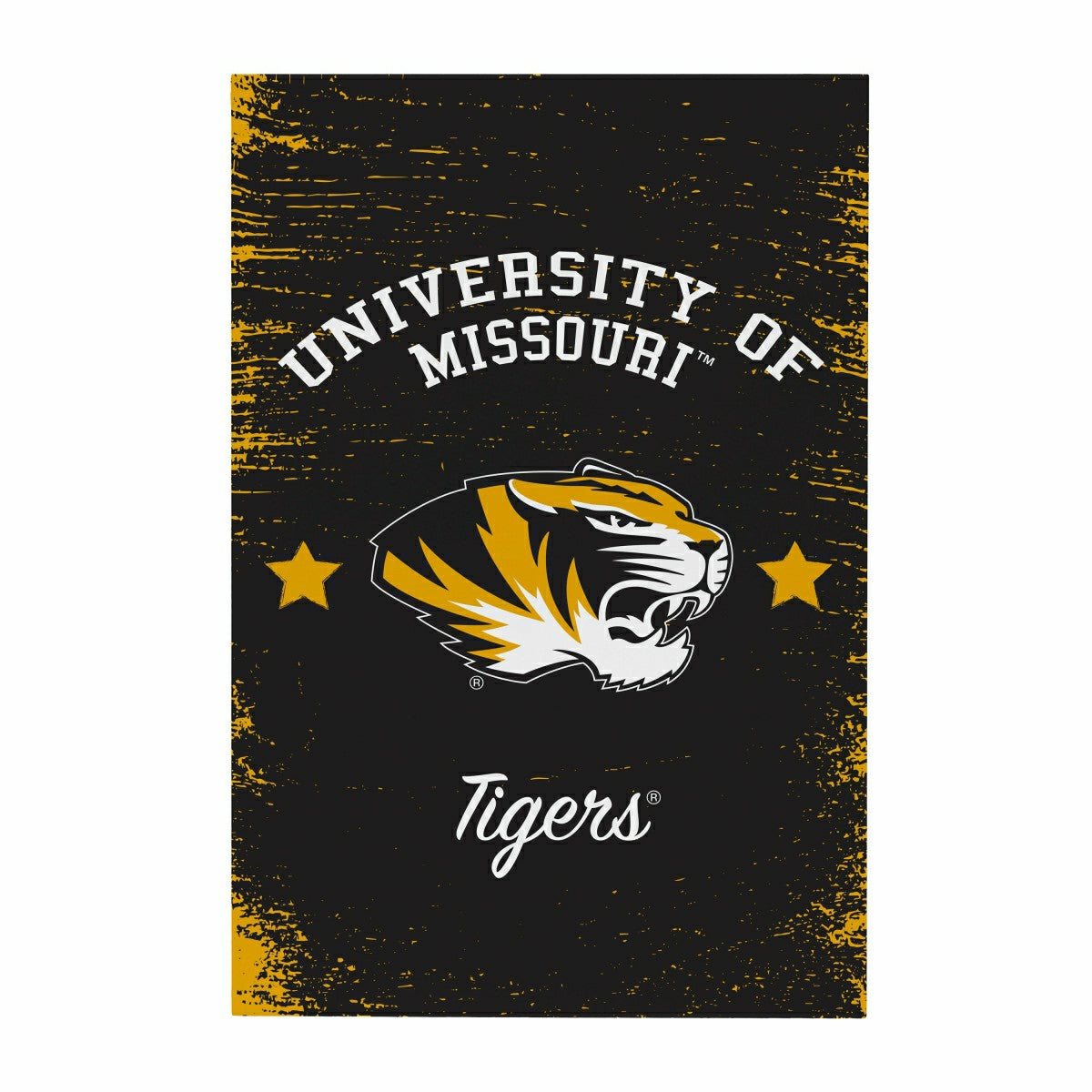 University of Missouri Wood Wall Sign, 16x24