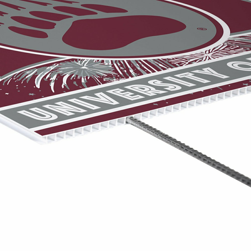 University of Montana Yard Sign, Patriotic