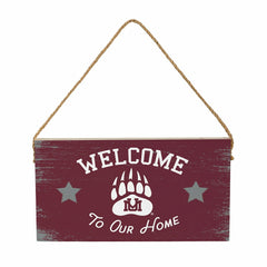 University of Montana Wood Wall Sign, 6x11