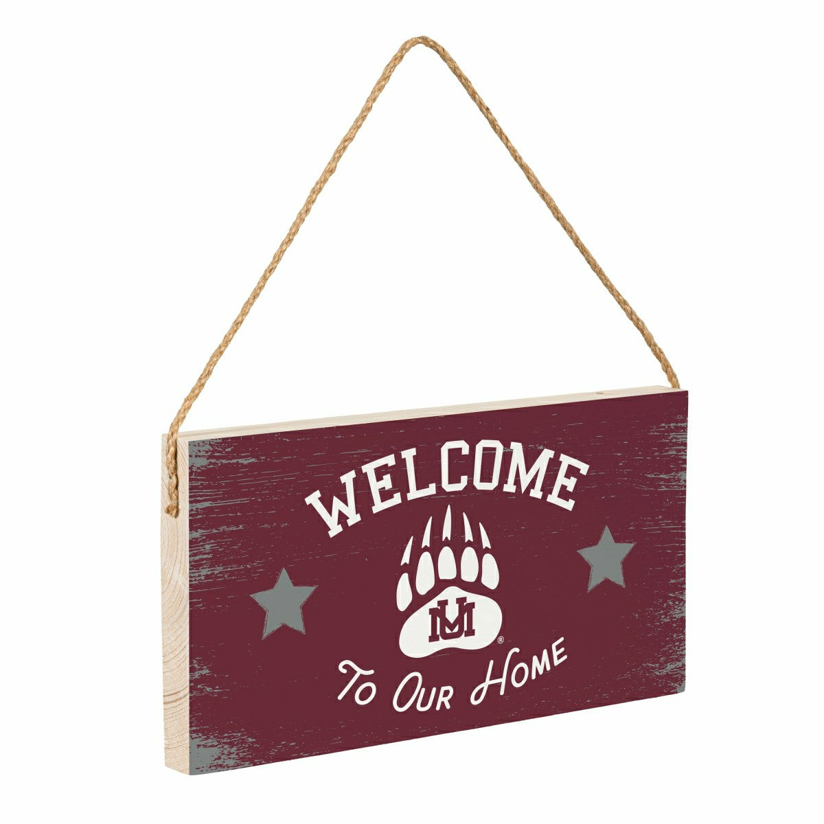 University of Montana Wood Wall Sign, 6x11