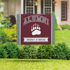 University of Montana Coroplast Yard Sign Alumni