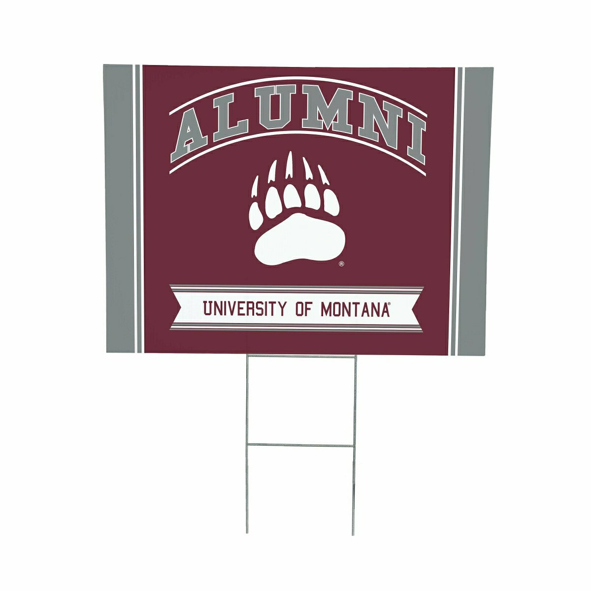 University of Montana Coroplast Yard Sign Alumni