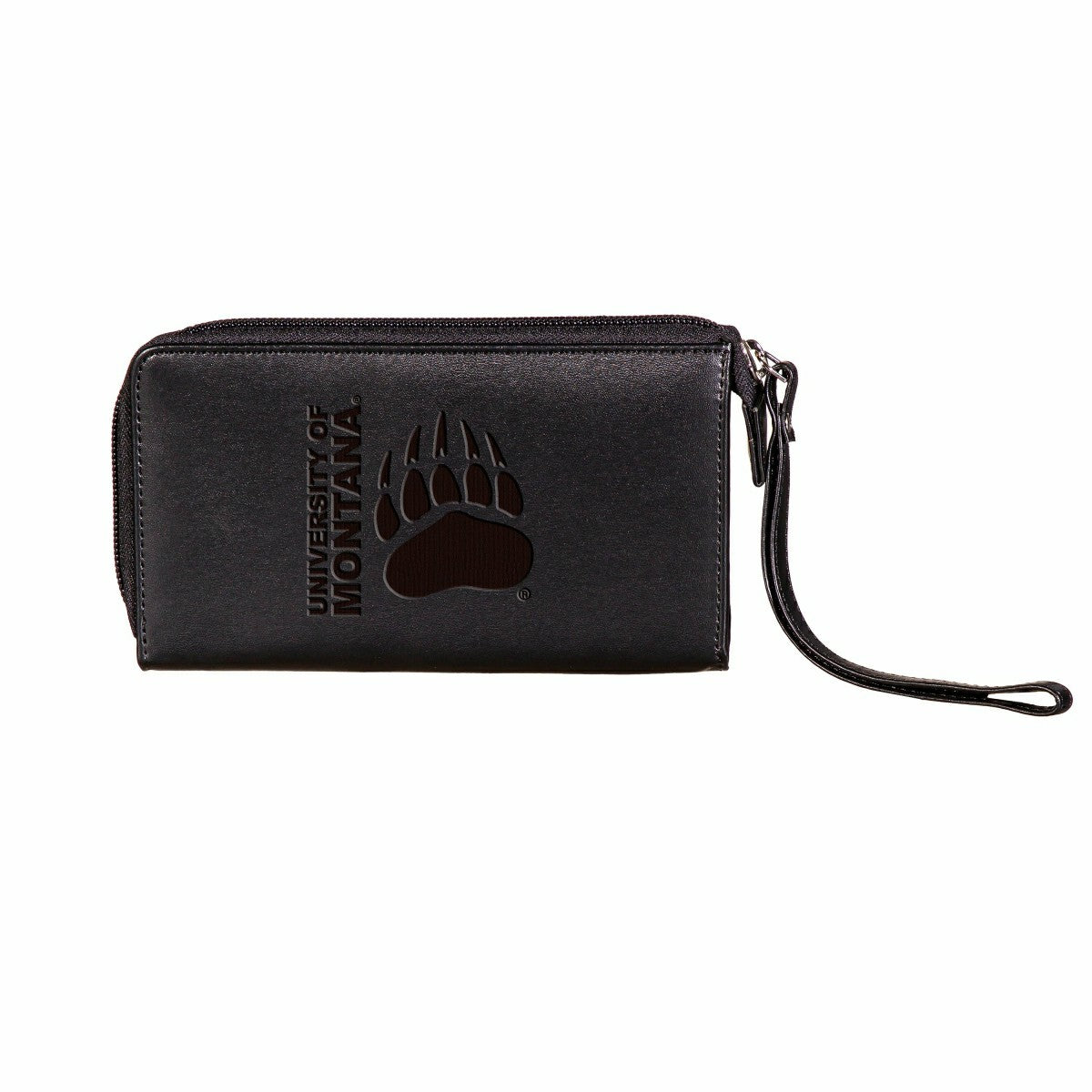 Wristlet Wallet, Black, University of Montana