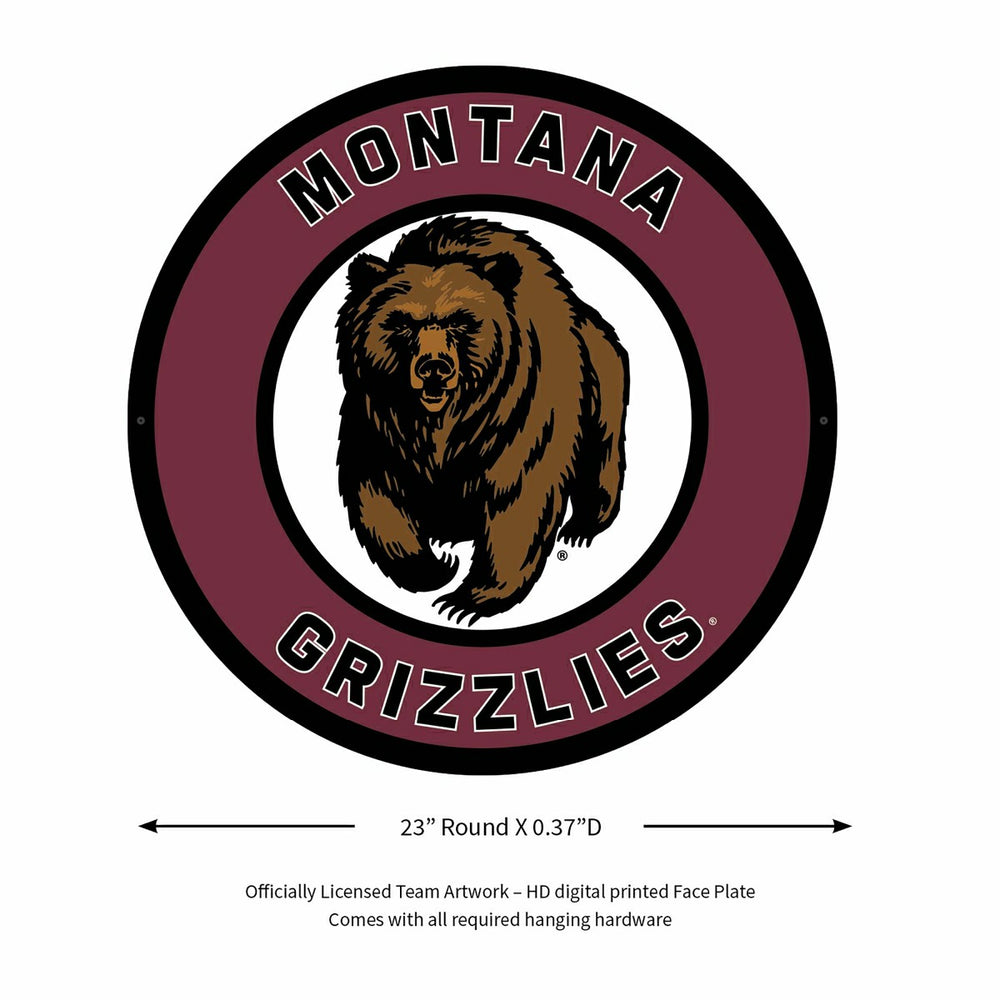 LED Wall Decor, Round, University of Montana