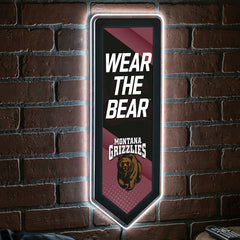 LED Wall Decor, Pennant, University of Montana