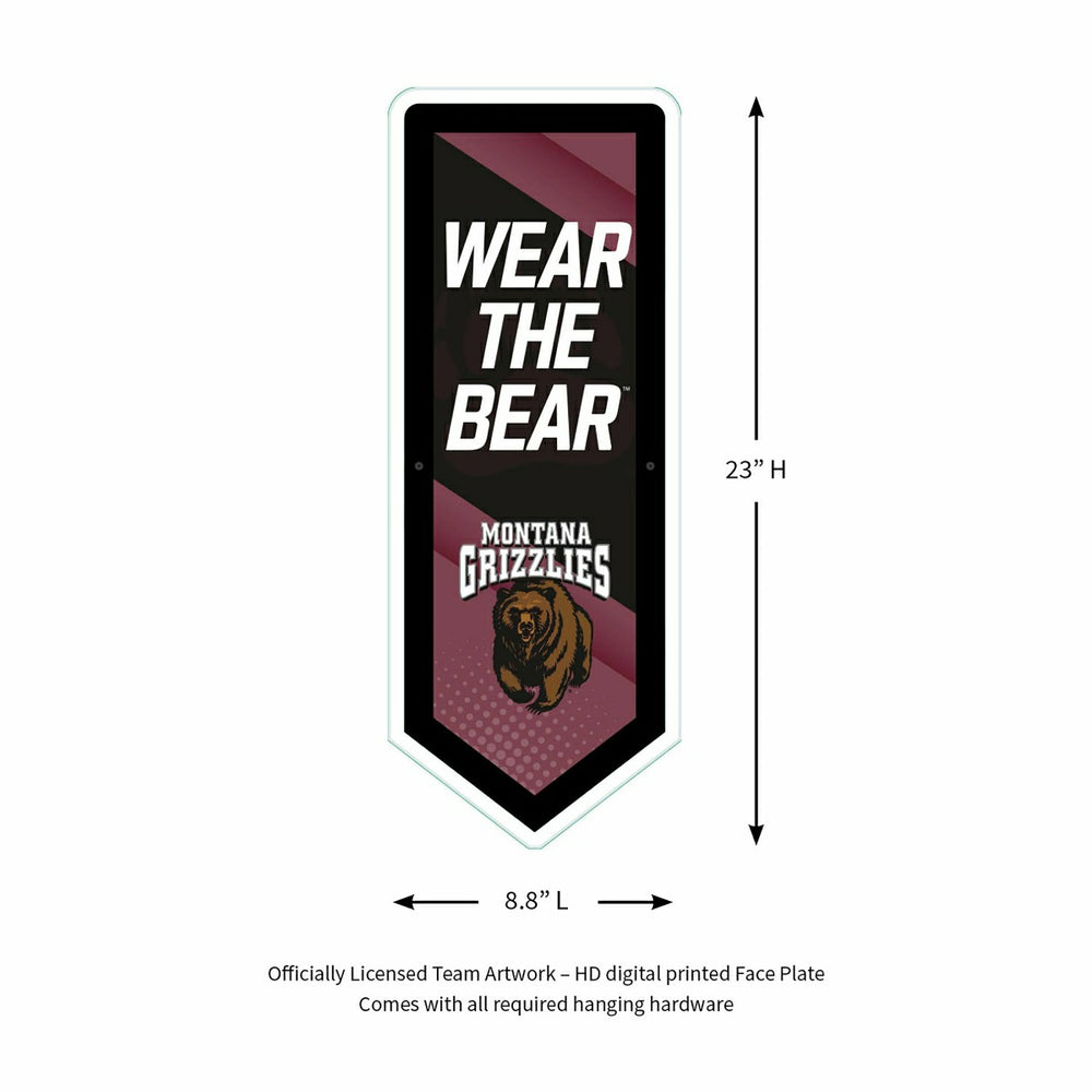 LED Wall Decor, Pennant, University of Montana