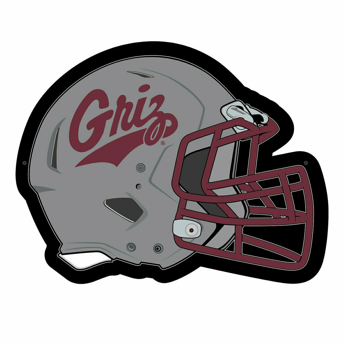 LED Wall Decor, Helmet, University of Montana