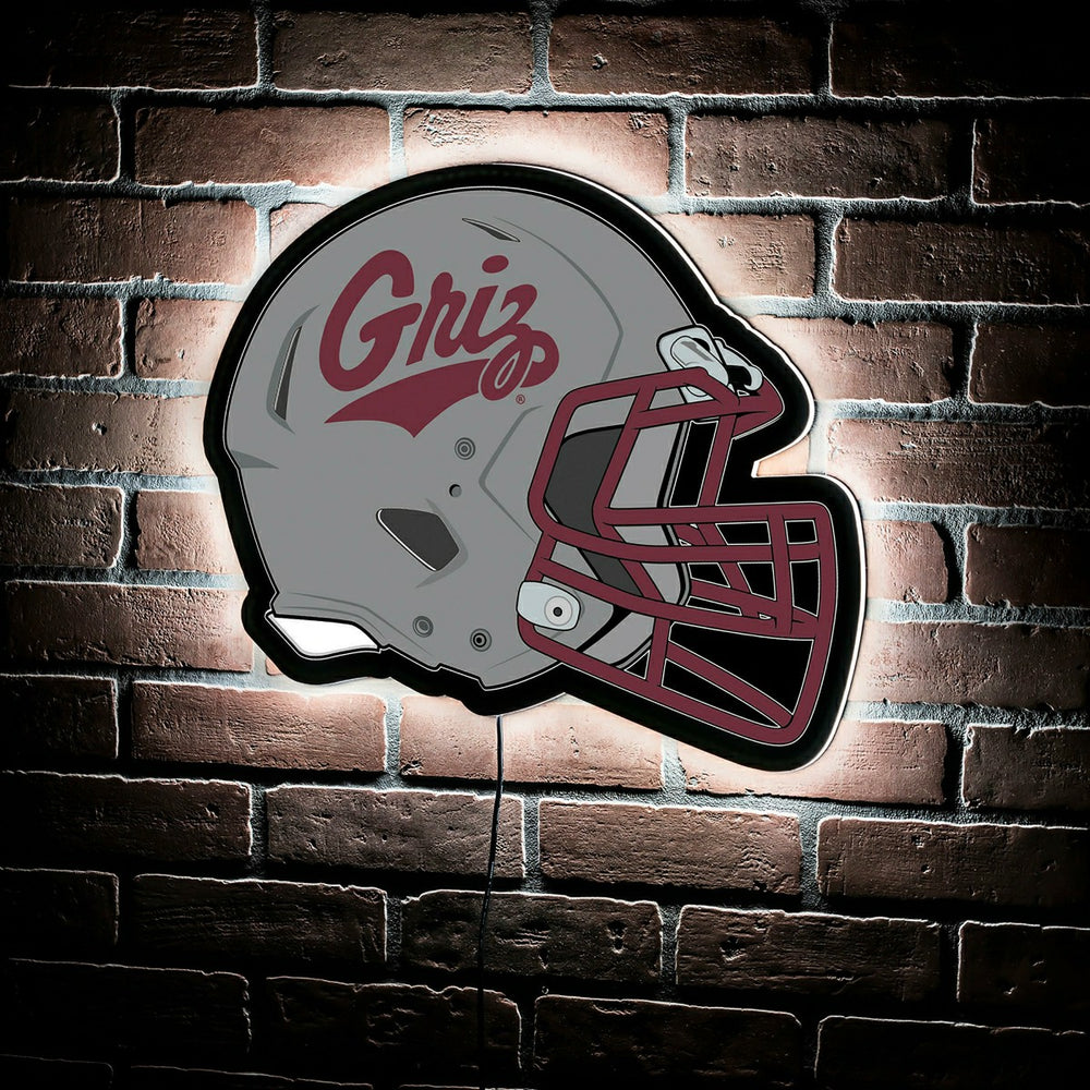 LED Wall Decor, Helmet, University of Montana