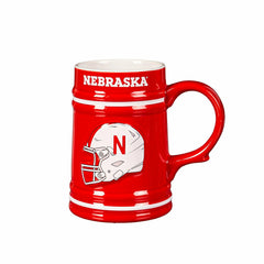University of Nebraska Ceramic Stein Cup, 24oz