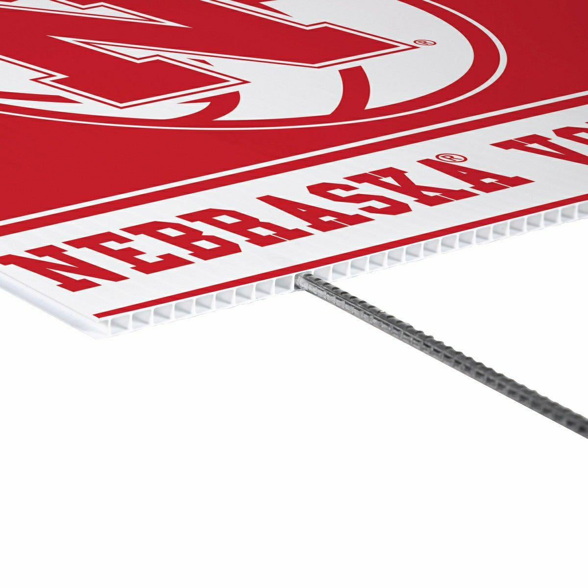 University of Nebraska Yard Sign, Volleyball