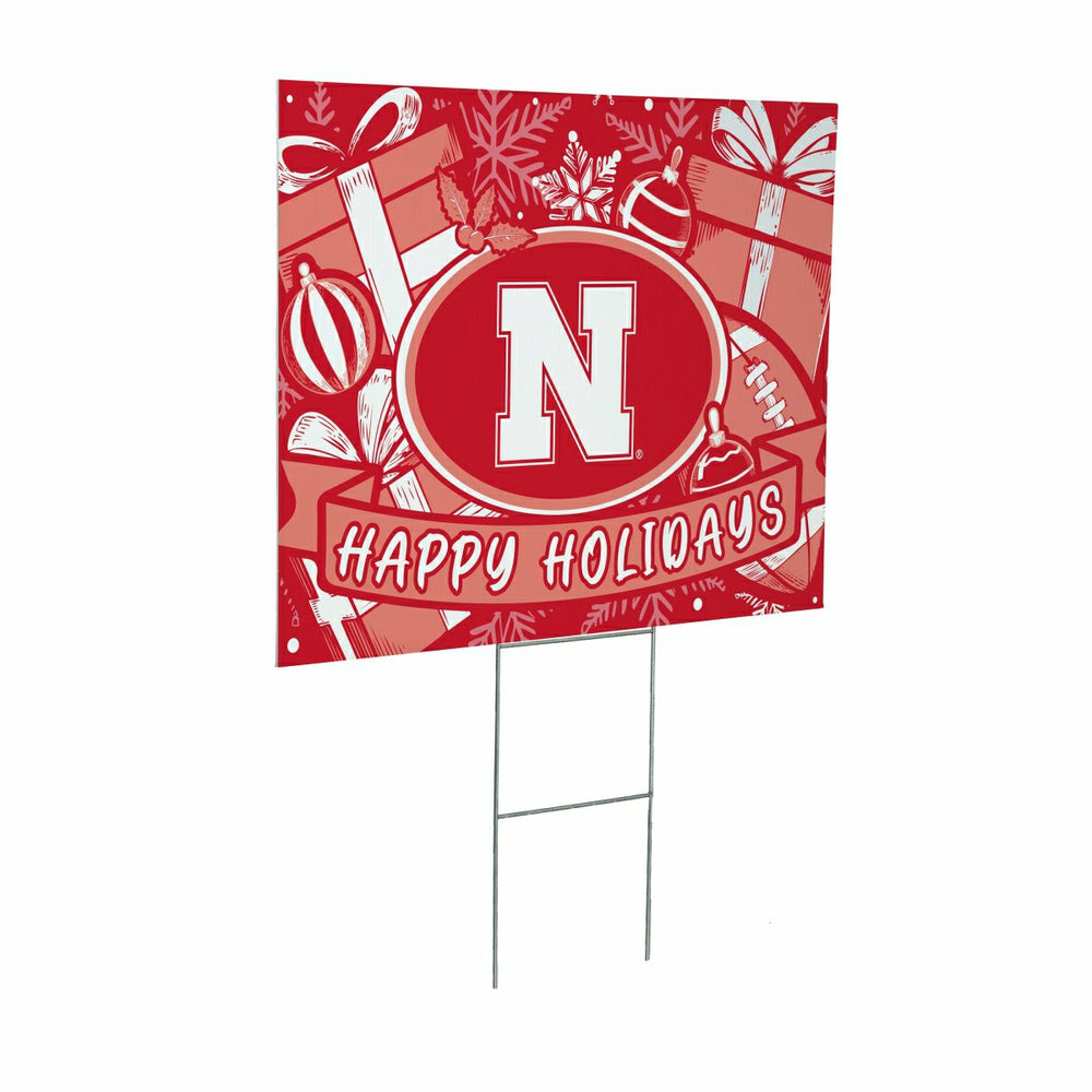 University of Nebraska Yard Sign, Holiday