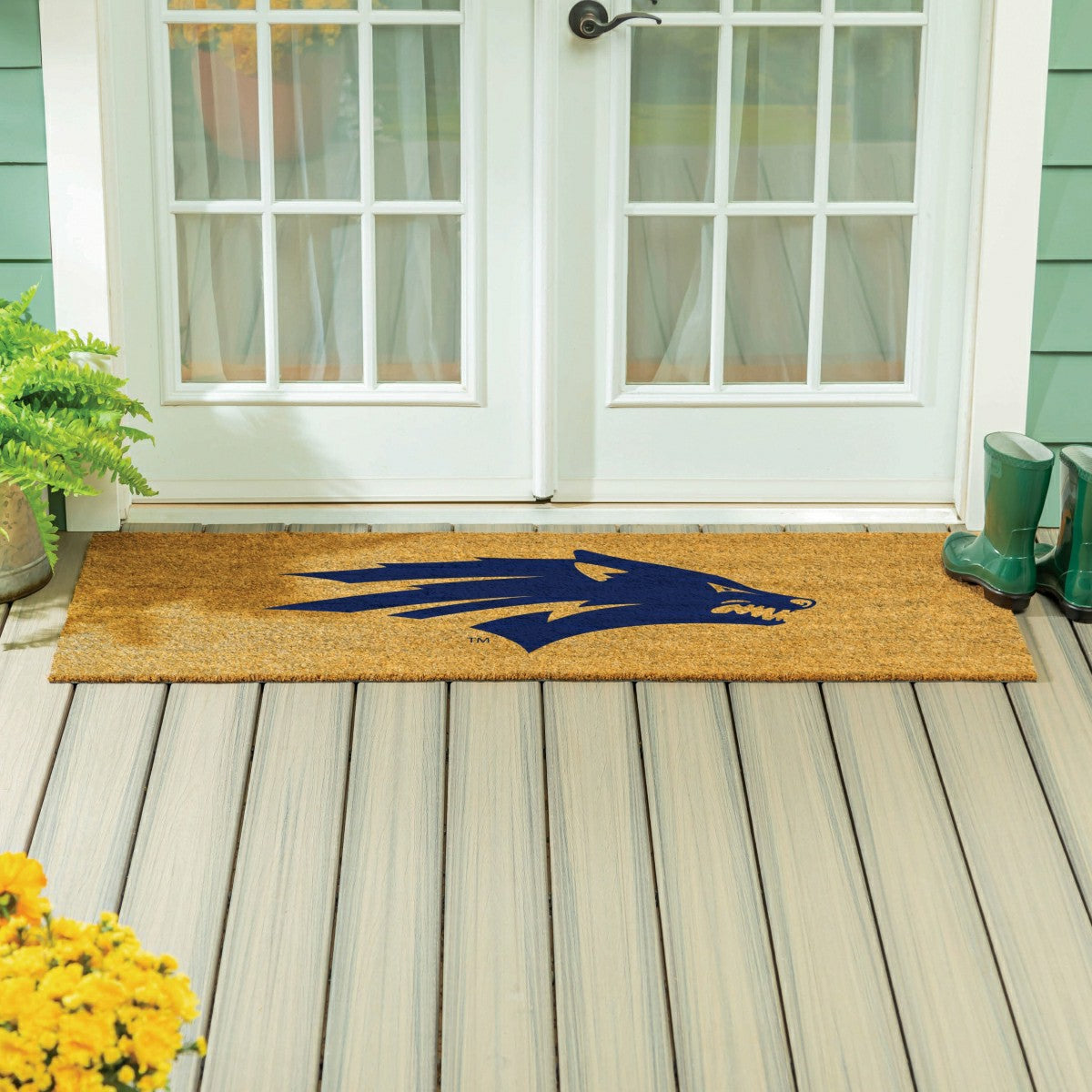 University of Nevada Extra Large Full Color Coir Mat, 60"x24"