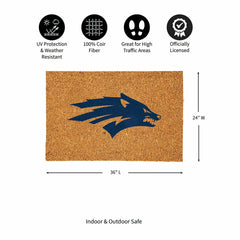 University of Nevada Large Full Color Coir Mat, 36"x24"