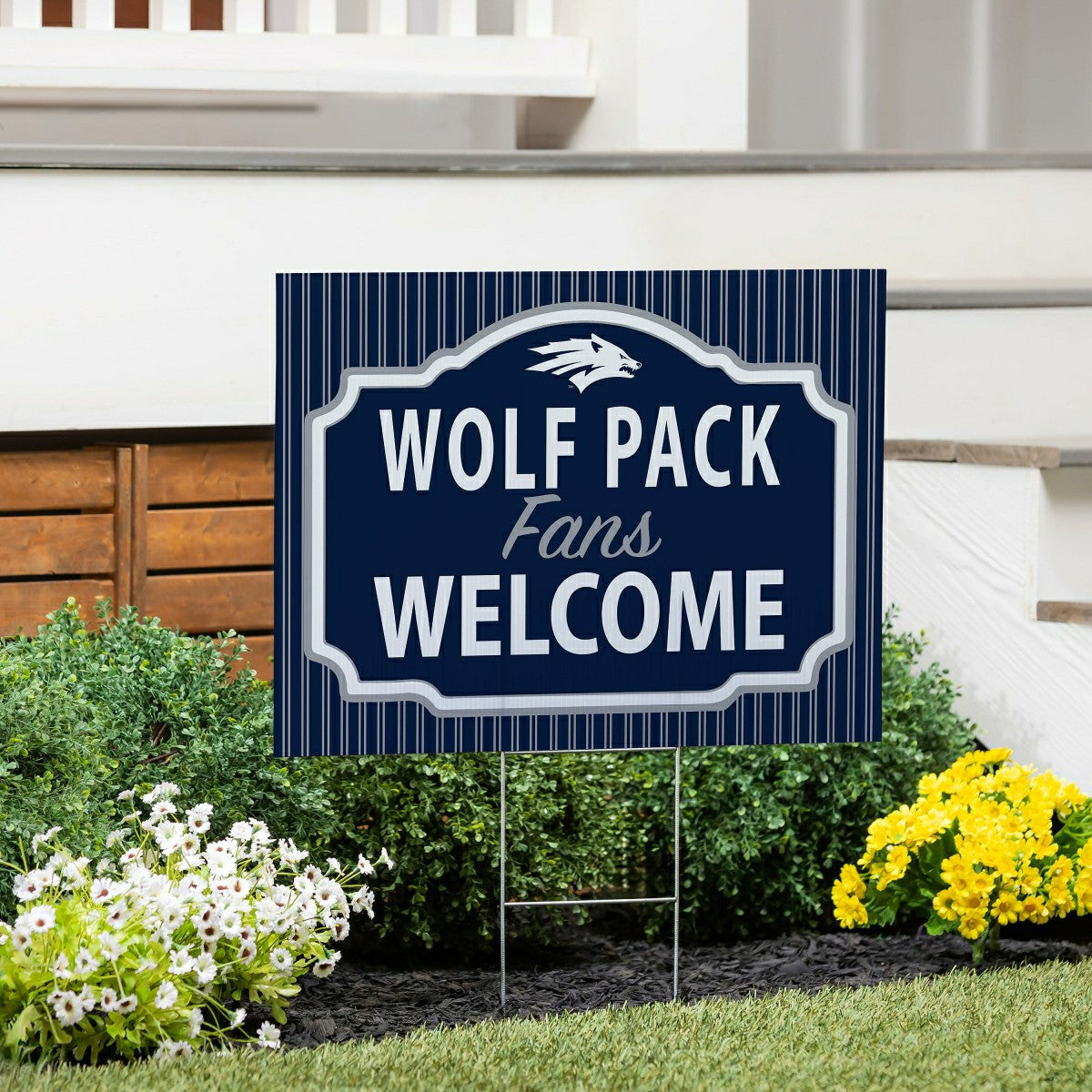 University of Nevada Coroplast Yard Sign, "Fans Welcome"
