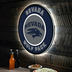 LED Wall Decor, Round, University of Nevada