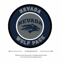 LED Wall Decor, Round, University of Nevada