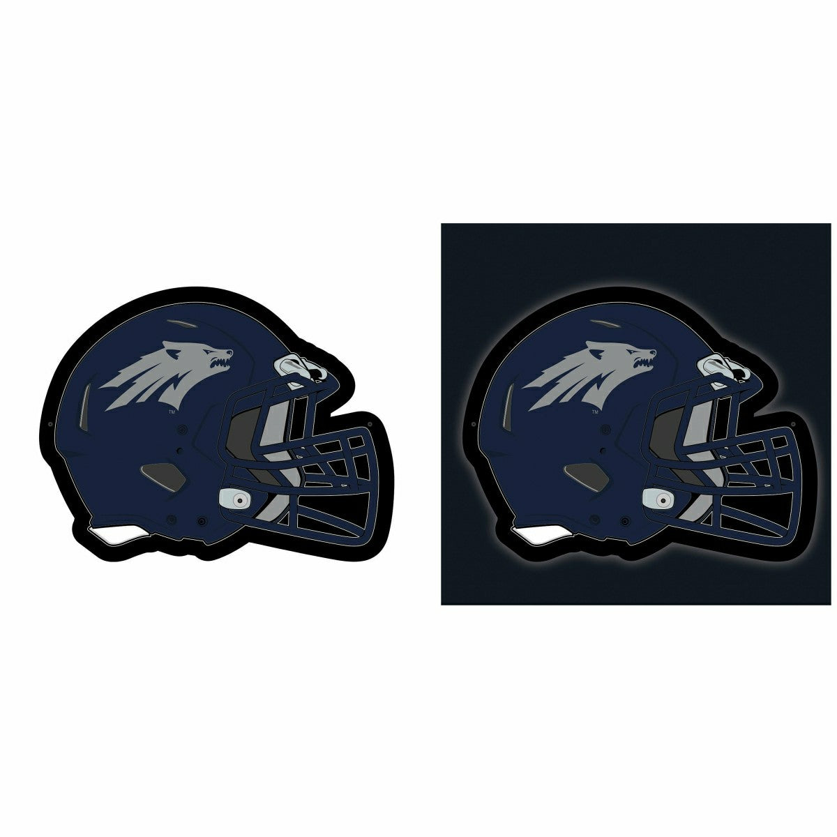 LED Wall Decor, Helmet, University of Nevada