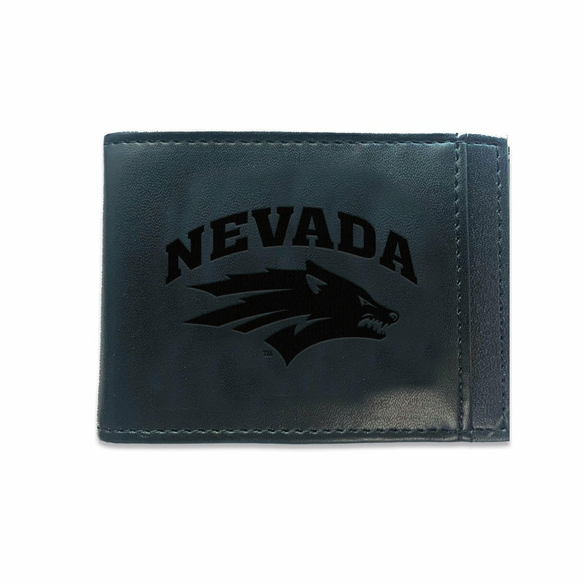 Front Pocket Wallet w/ RFID Blocking, University of Nevada, Black