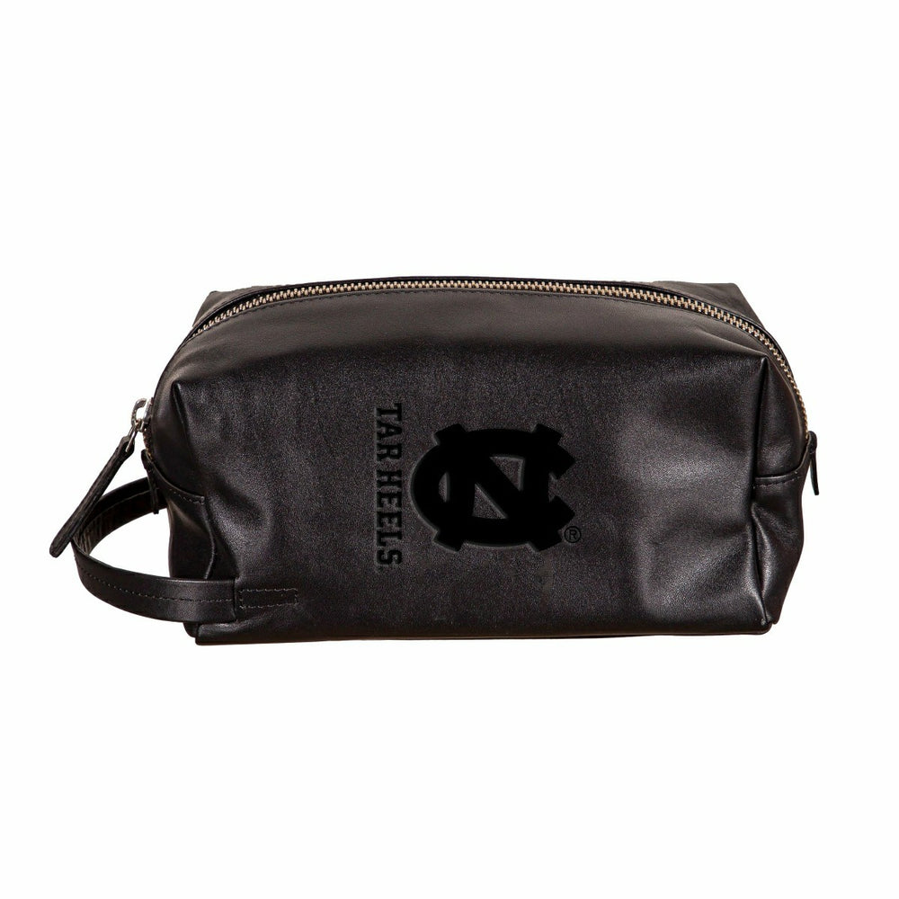University of North Carolina, Embossed Toiletry Bag, Black