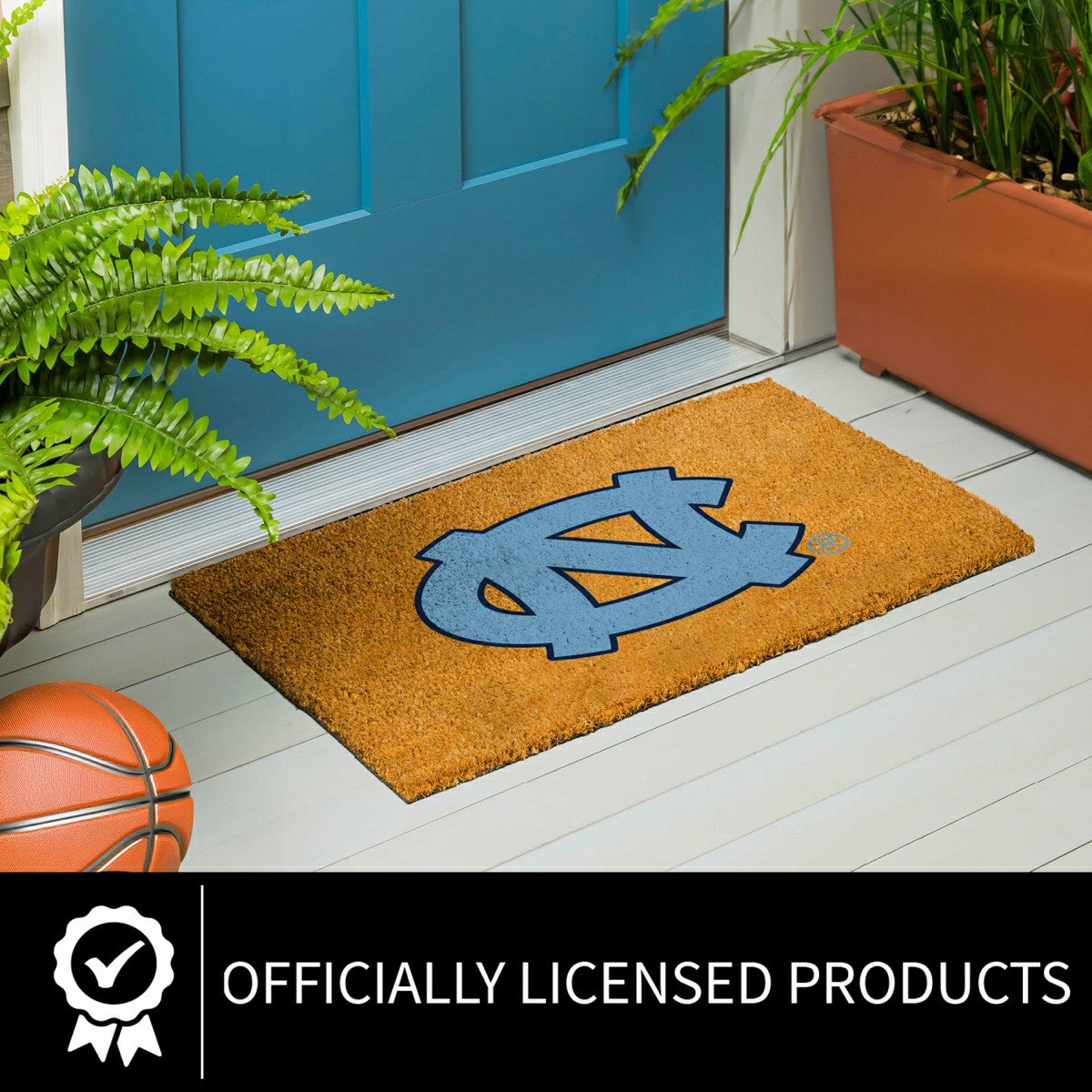 Coir Mat, 16"x28", University of North Carolina