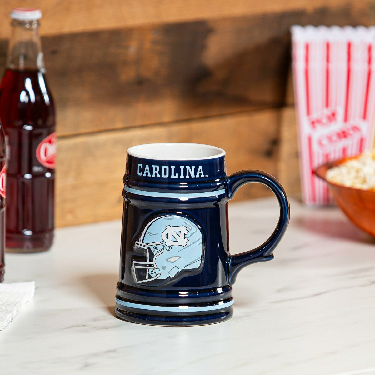 University of North Carolina Ceramic Stein Cup, 24oz
