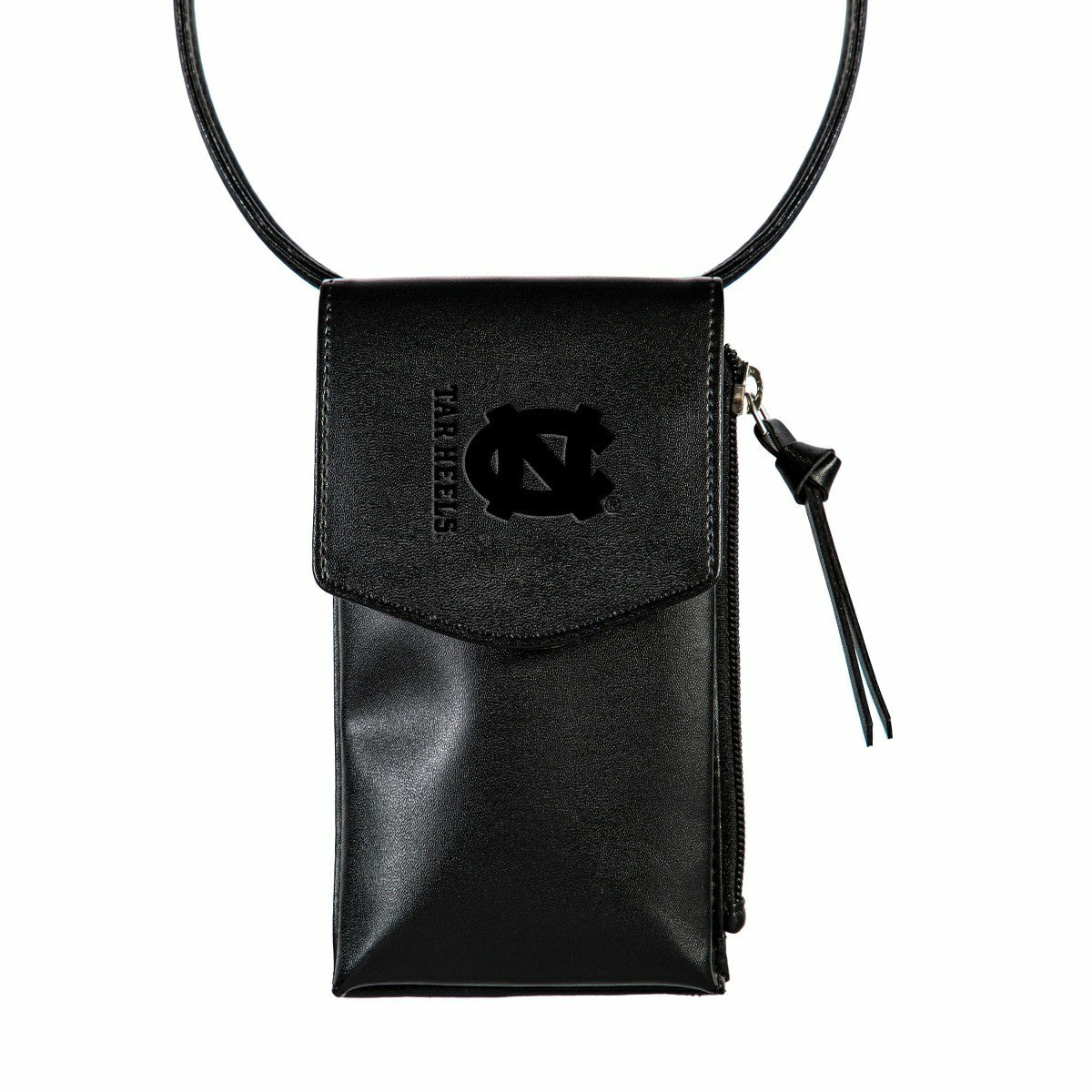 University of North Carolina, Cross Body Wallet, Black