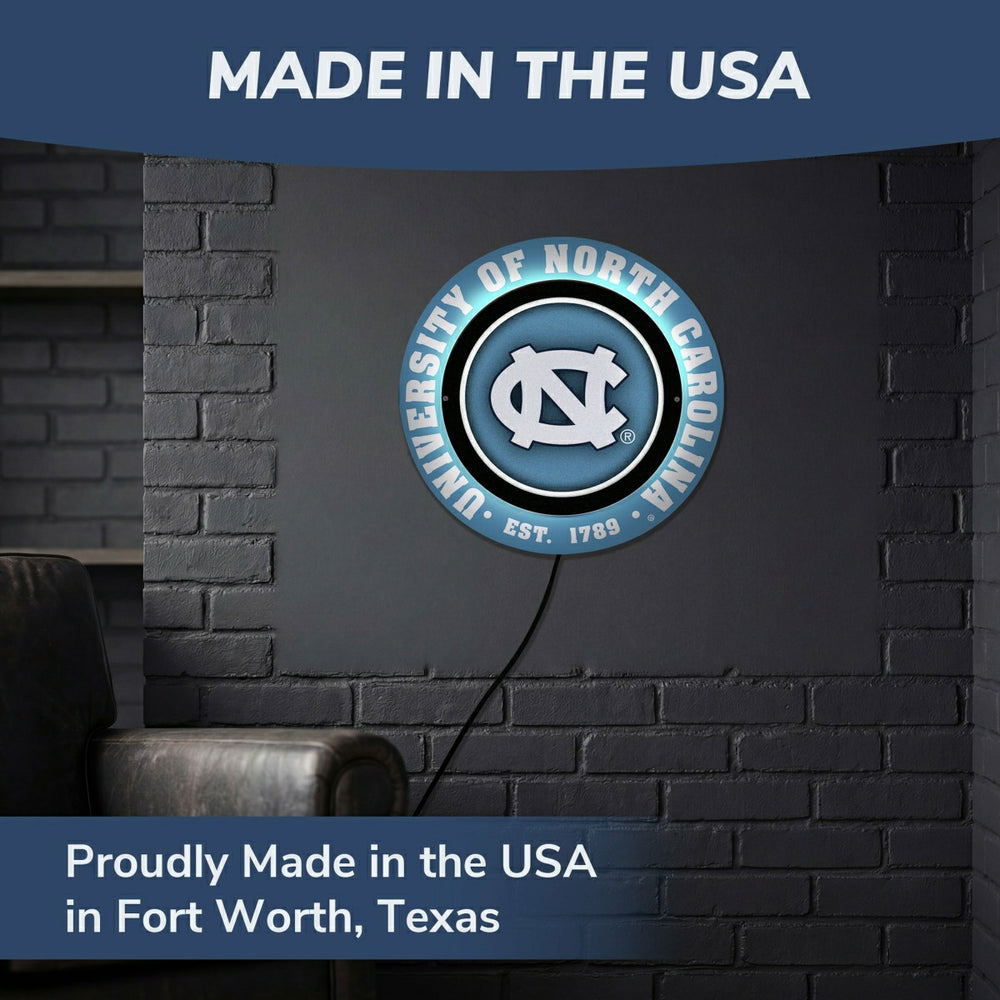 University of North Carolina, Metal Lite, Round