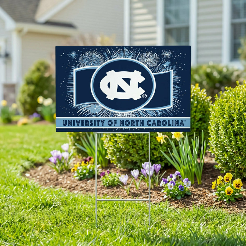 University of North Carolina Yard Sign, Patriotic